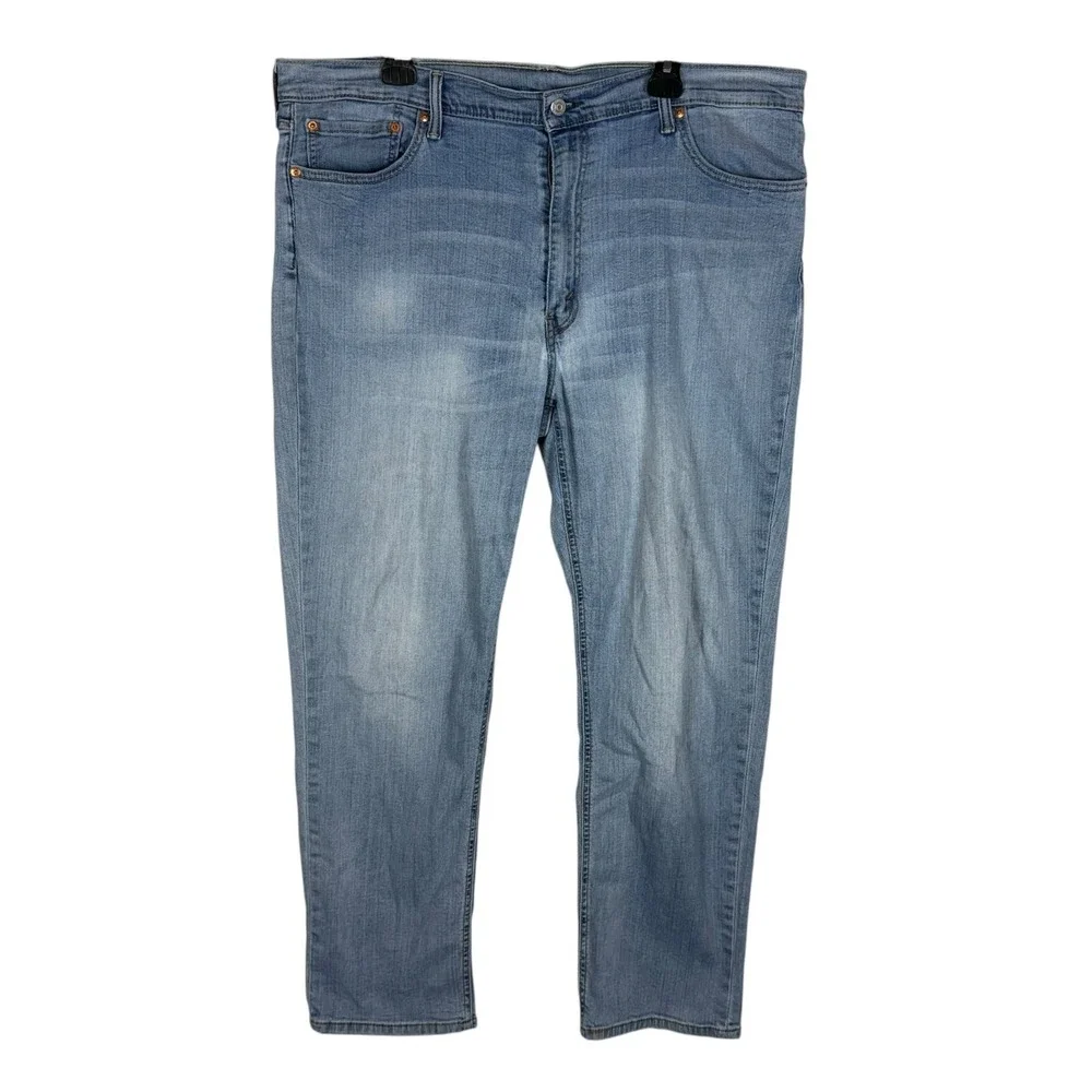 Levi's 541 Jeans Men 40x32 Blue Denim Stretch Mid-Rise Athletic Fit Straight Leg
